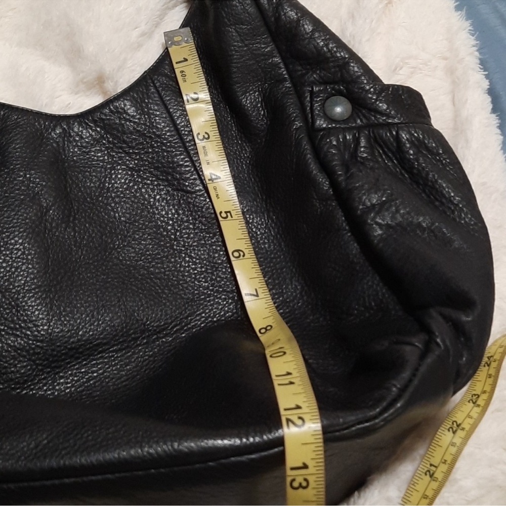 🩷RADLEY LONDON Black Leather Hobo Bag - Picture 5 of 14